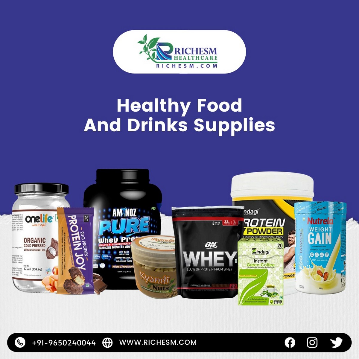 Purchase Genuine Health Food And Drinks Products Near Noida