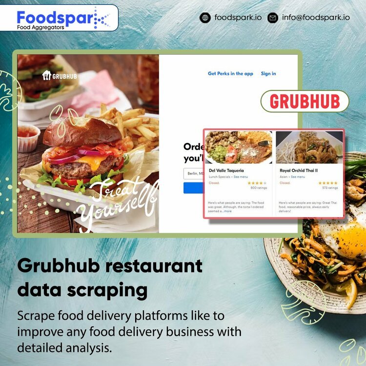 Grubhub Restaurant Data Scraping | Scrape Grubhub Restaurant Data