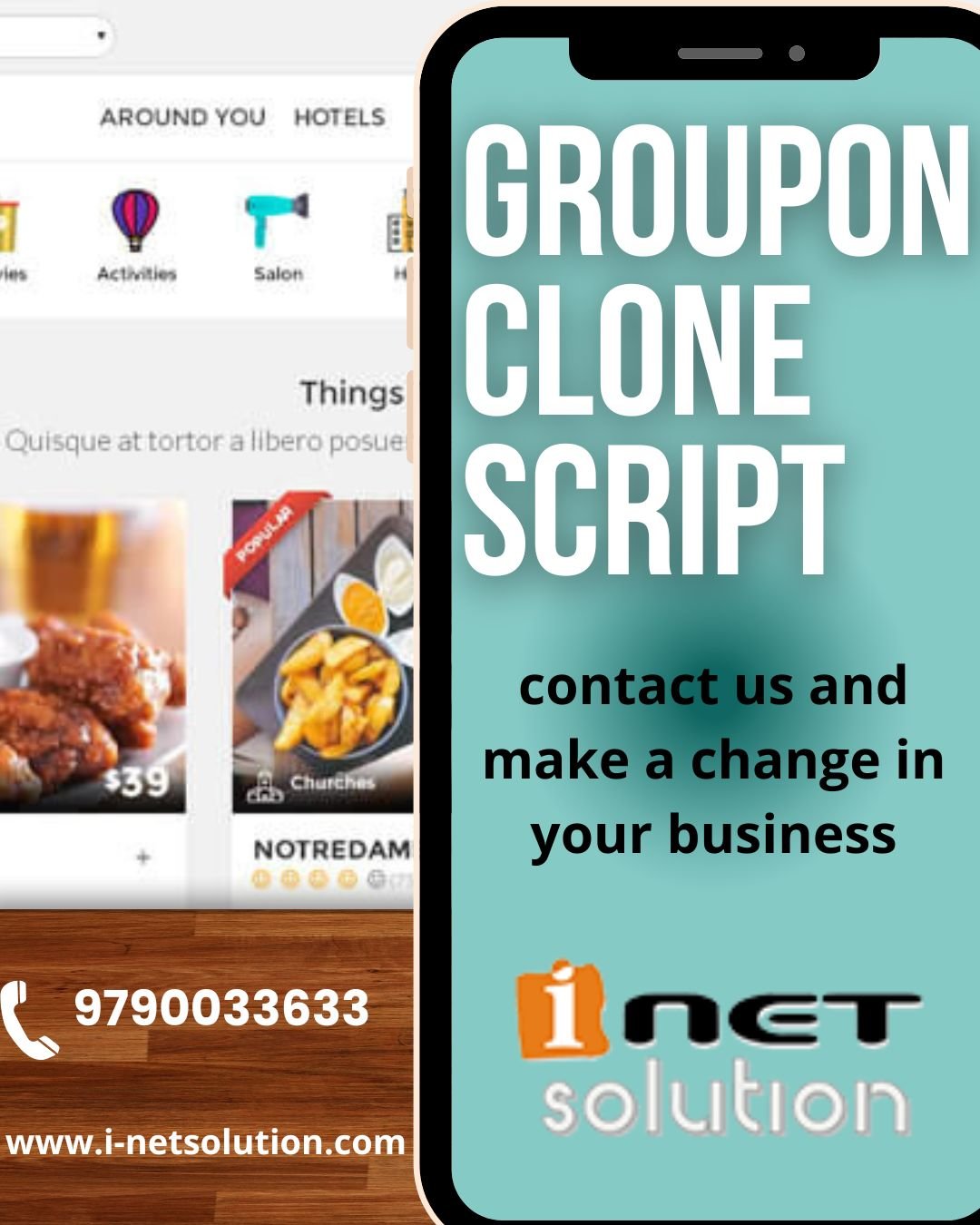 Mydala Clone/ Groupon Clone/ 1 sale Clone Script/Daily Deals Script